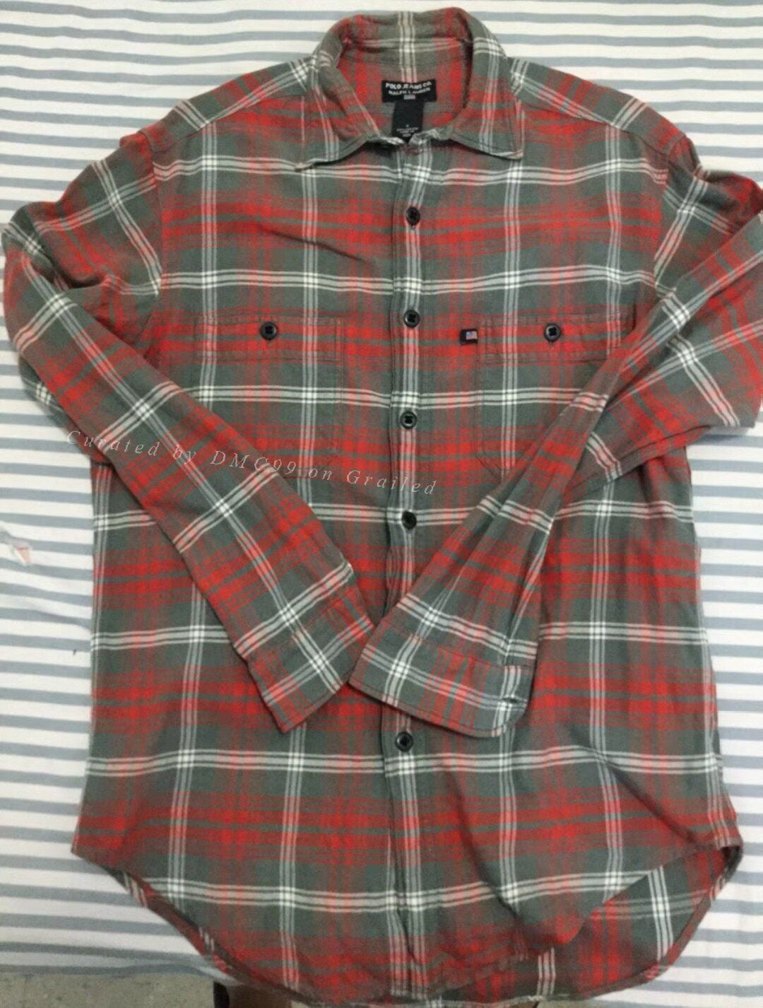 RRL Ralph Lauren Vintage Western Plaid Shirt