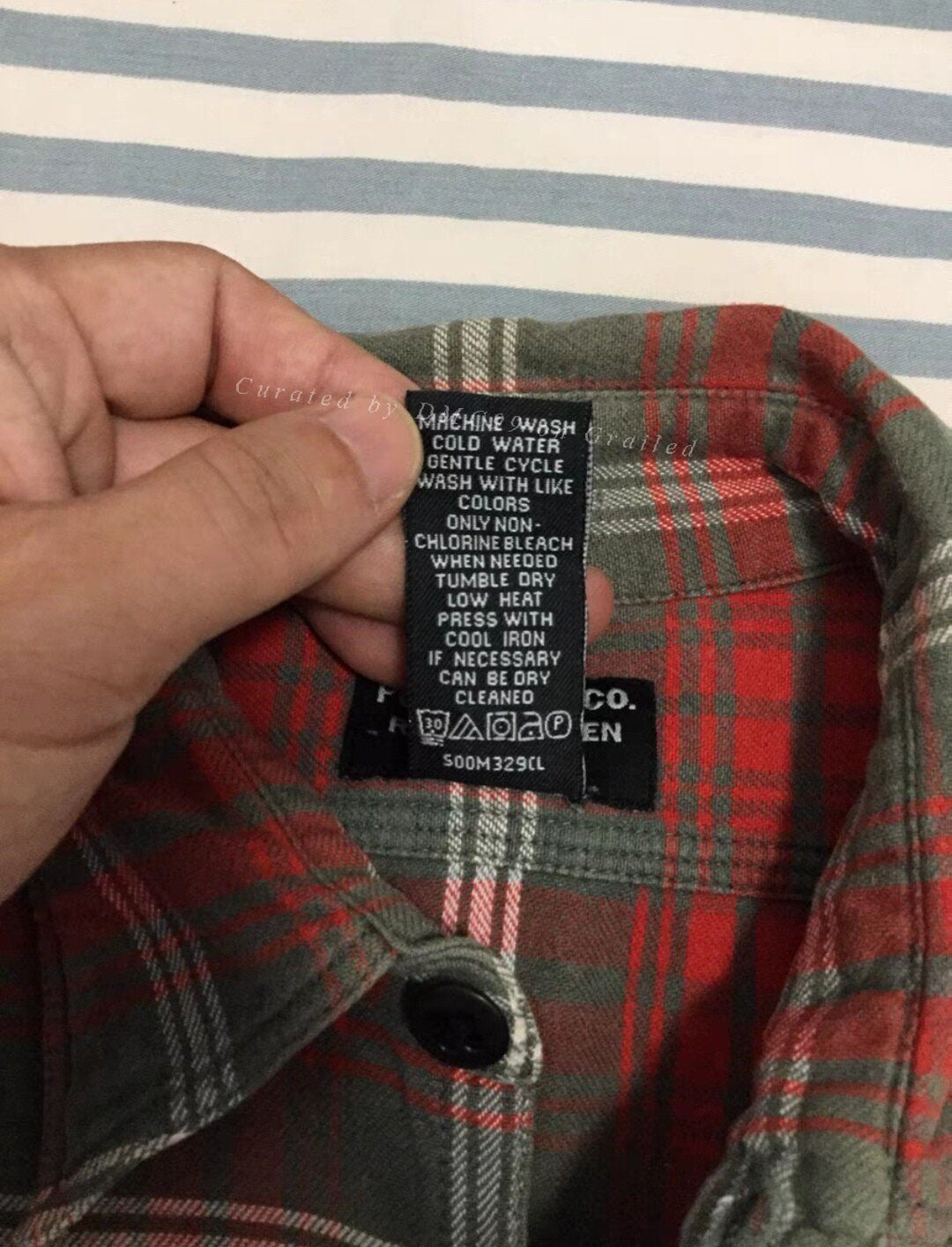 RRL Ralph Lauren Vintage Western Plaid Shirt