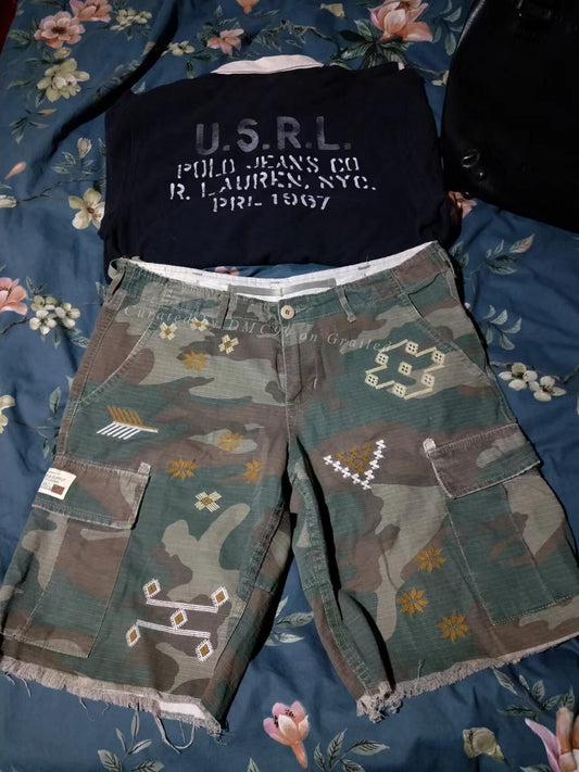 Ralph Lauren Duck Camo Cargo Shorts
