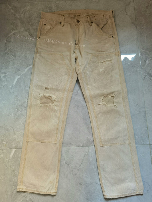 Ralph Lauren Extreme Distressed Work Pants