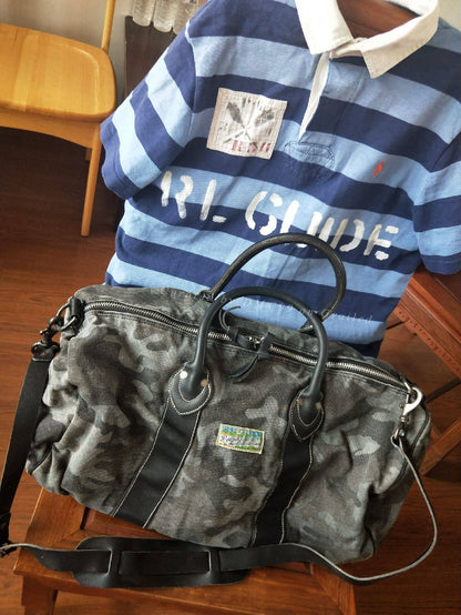RRL Ralph Lauren Camouflage Travel Bag