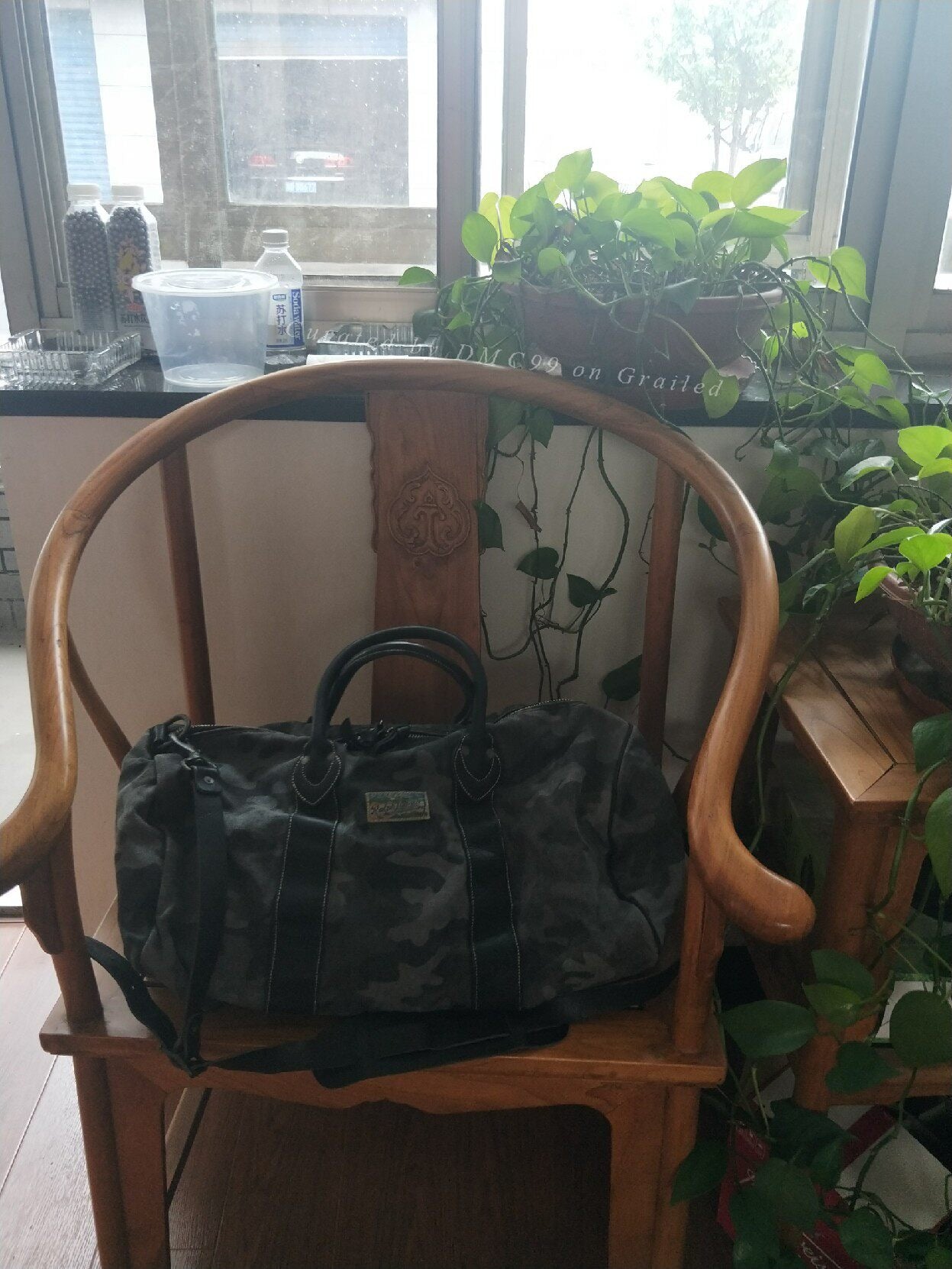 RRL Ralph Lauren Camouflage Travel Bag