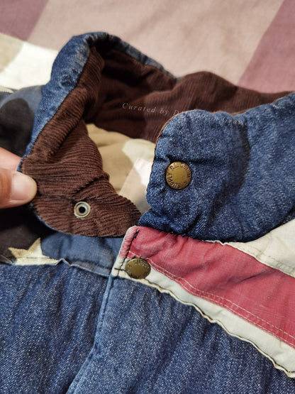 RRL Ralph Lauren Denim Quilted Vest