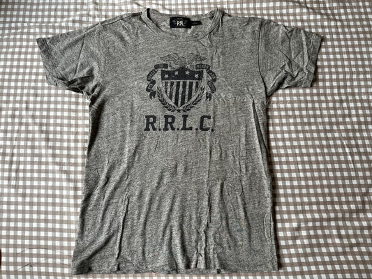 RRL Eagle Logo Military Short-Sleeve Tee