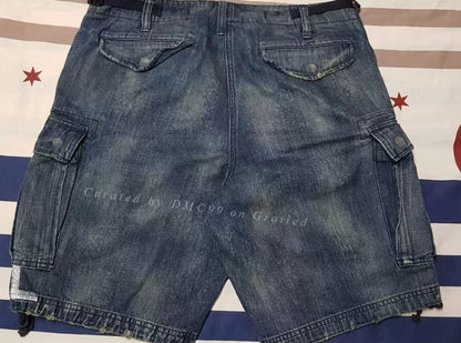 Ralph Lauren Distressed Denim Shorts