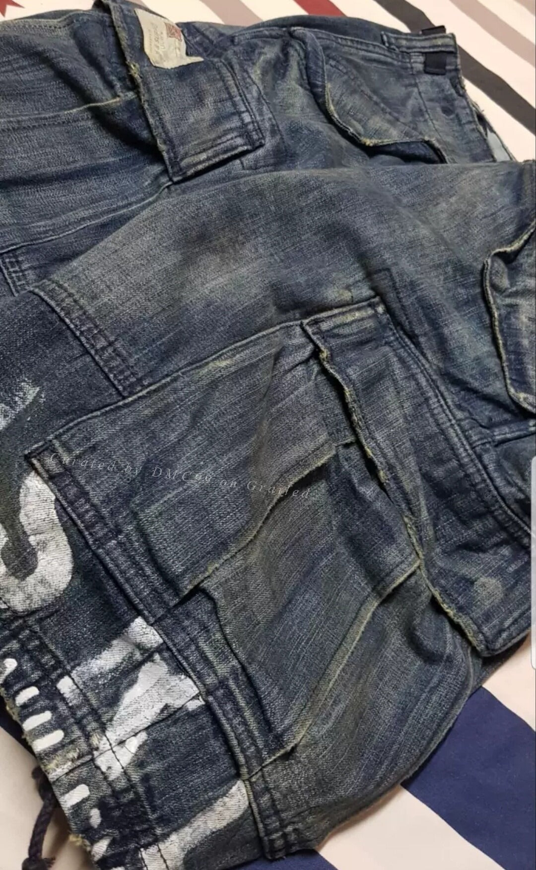 Ralph Lauren Distressed Denim Shorts