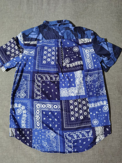 RRL Ralph Lauren Bandana Patchwork Shirt