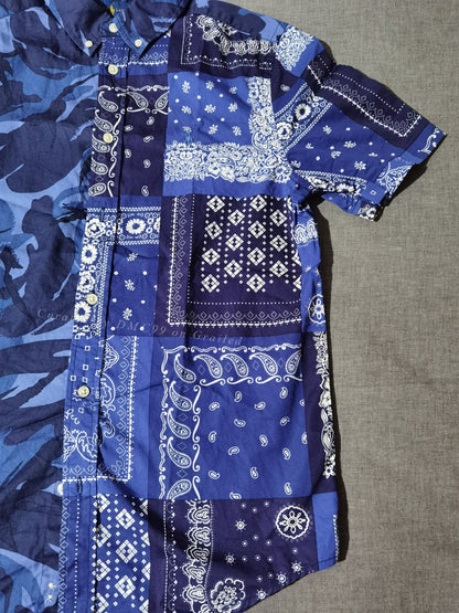 RRL Ralph Lauren Bandana Patchwork Shirt