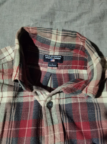 RRL Ralph Lauren Western Plaid Shirt
