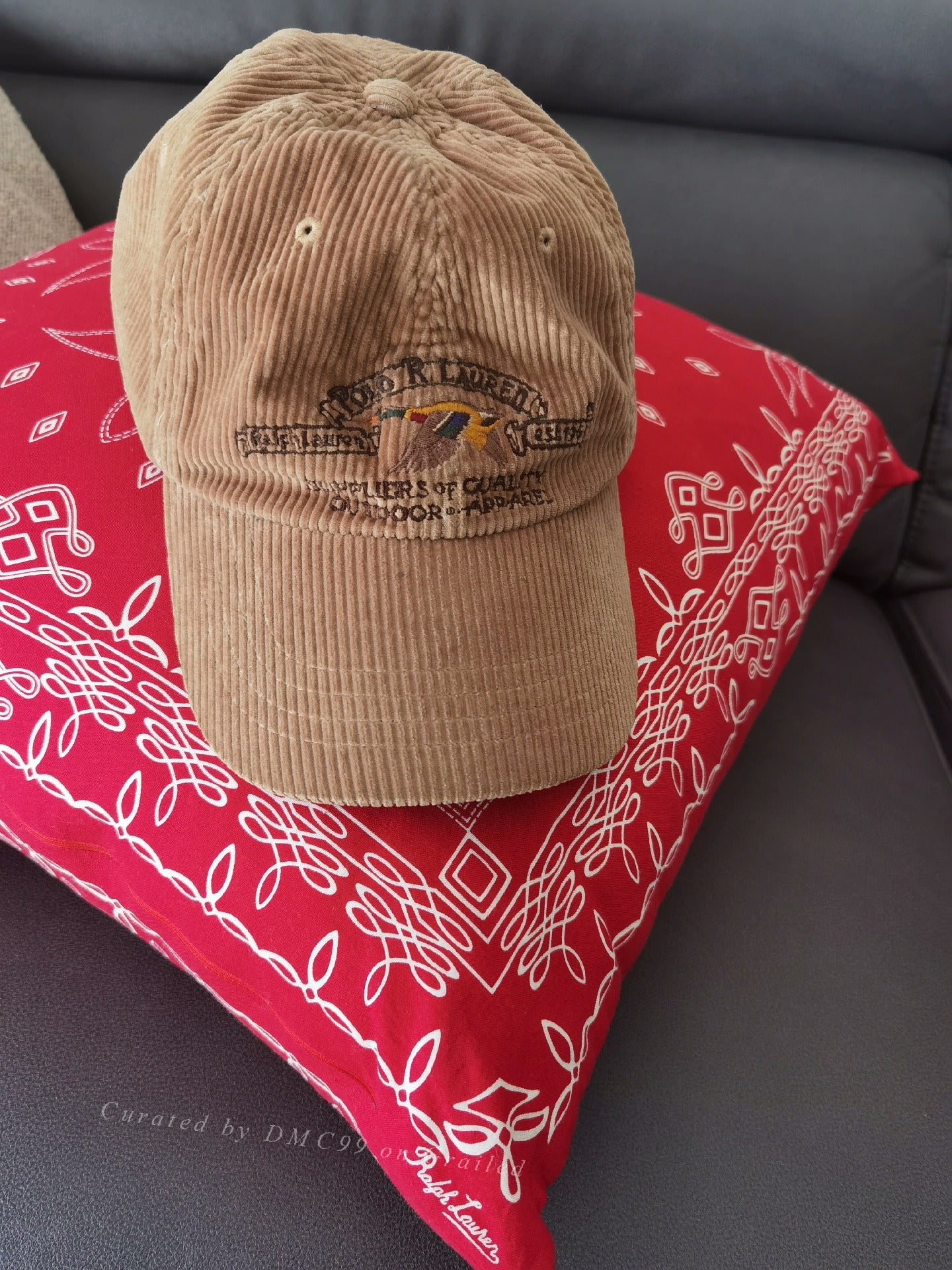 Ralph Lauren Duck Corduroy Cap
