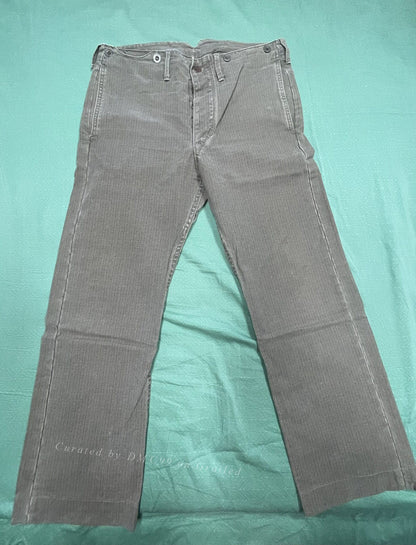 RRL Vintage Herringbone Striped Pants