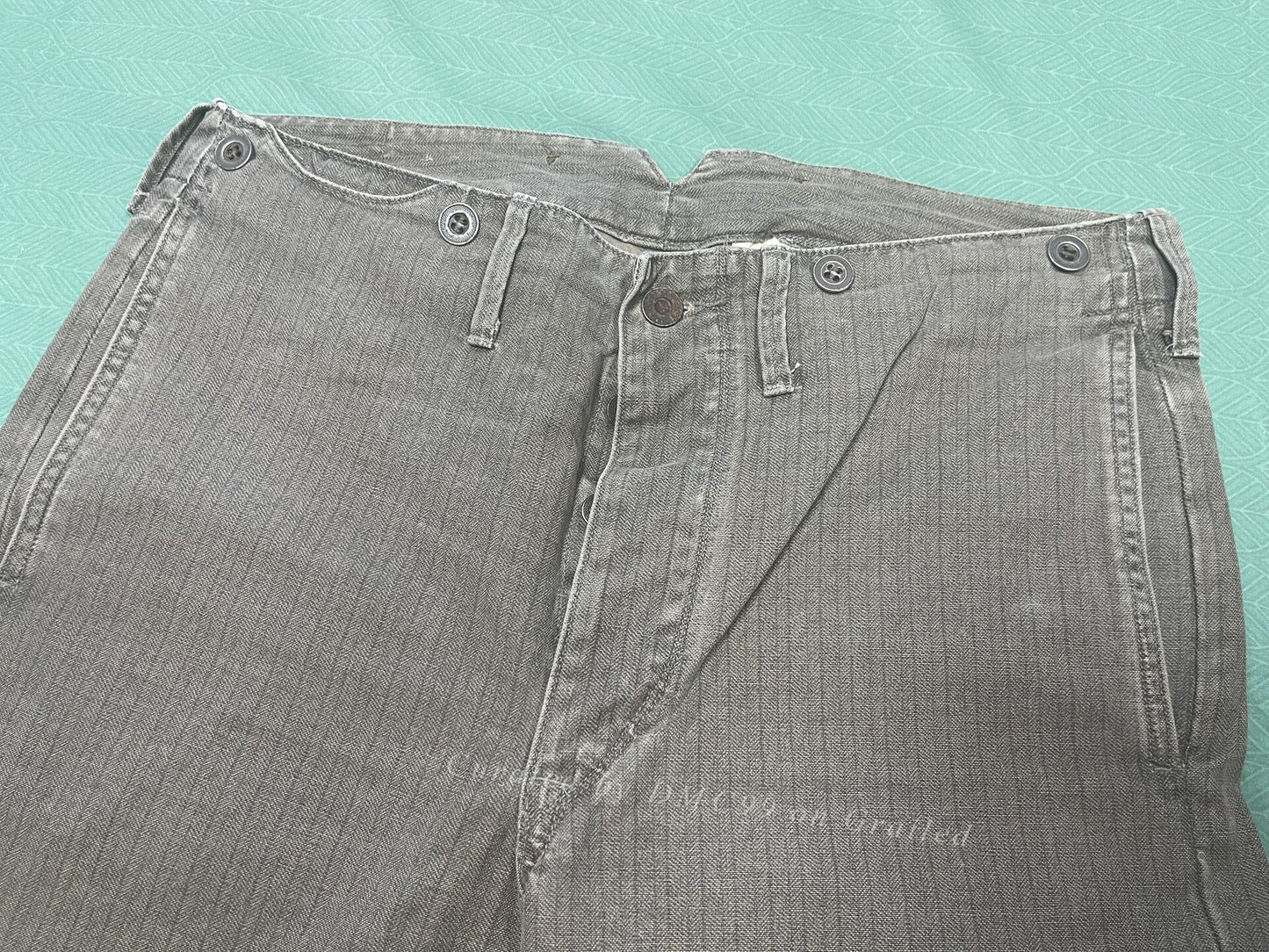 RRL Vintage Herringbone Striped Pants