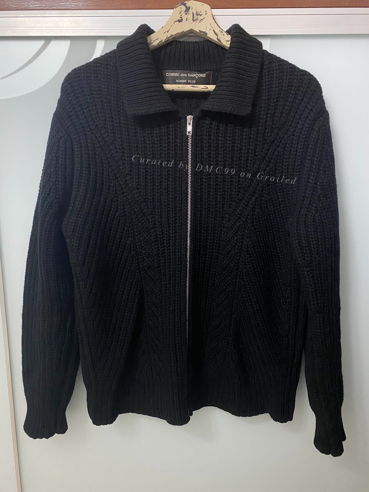 Comme Des Garçons Homme Plus AD2002 Wool Zip Jacket