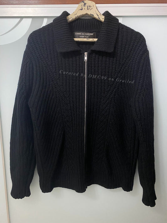 Comme Des Garçons Homme Plus AD2002 Wool Zip Jacket