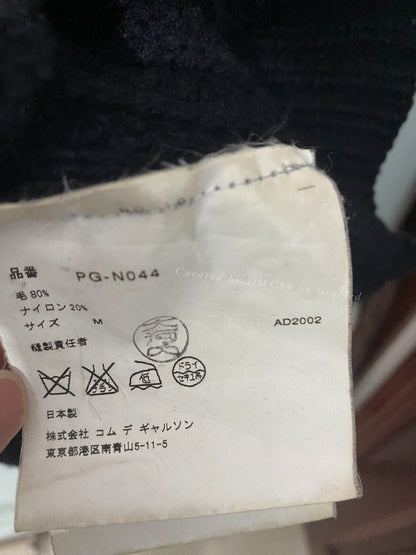 Comme Des Garçons Homme Plus AD2002 Wool Zip Jacket