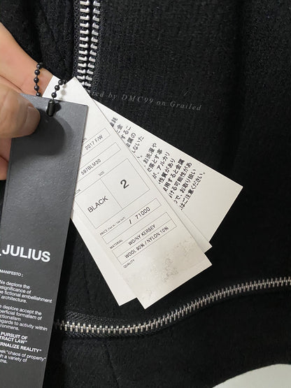 Julius Zip Deconstructed Jacket