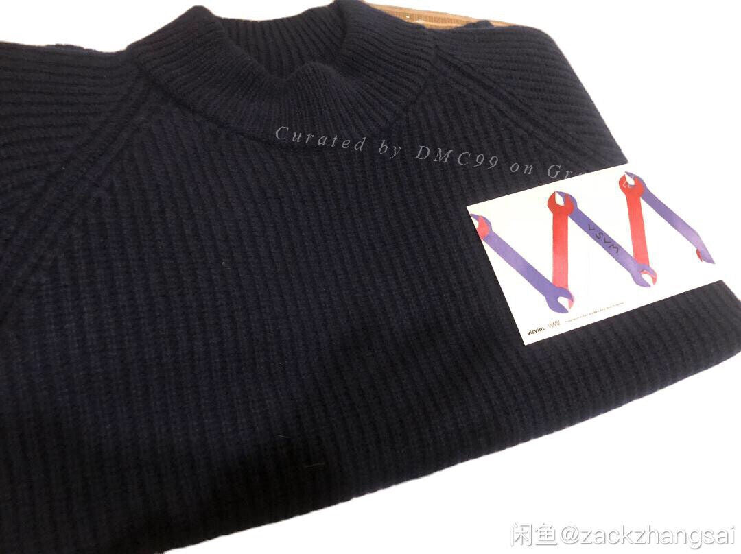 Visvim 17AW TURTLENECK SWEATER