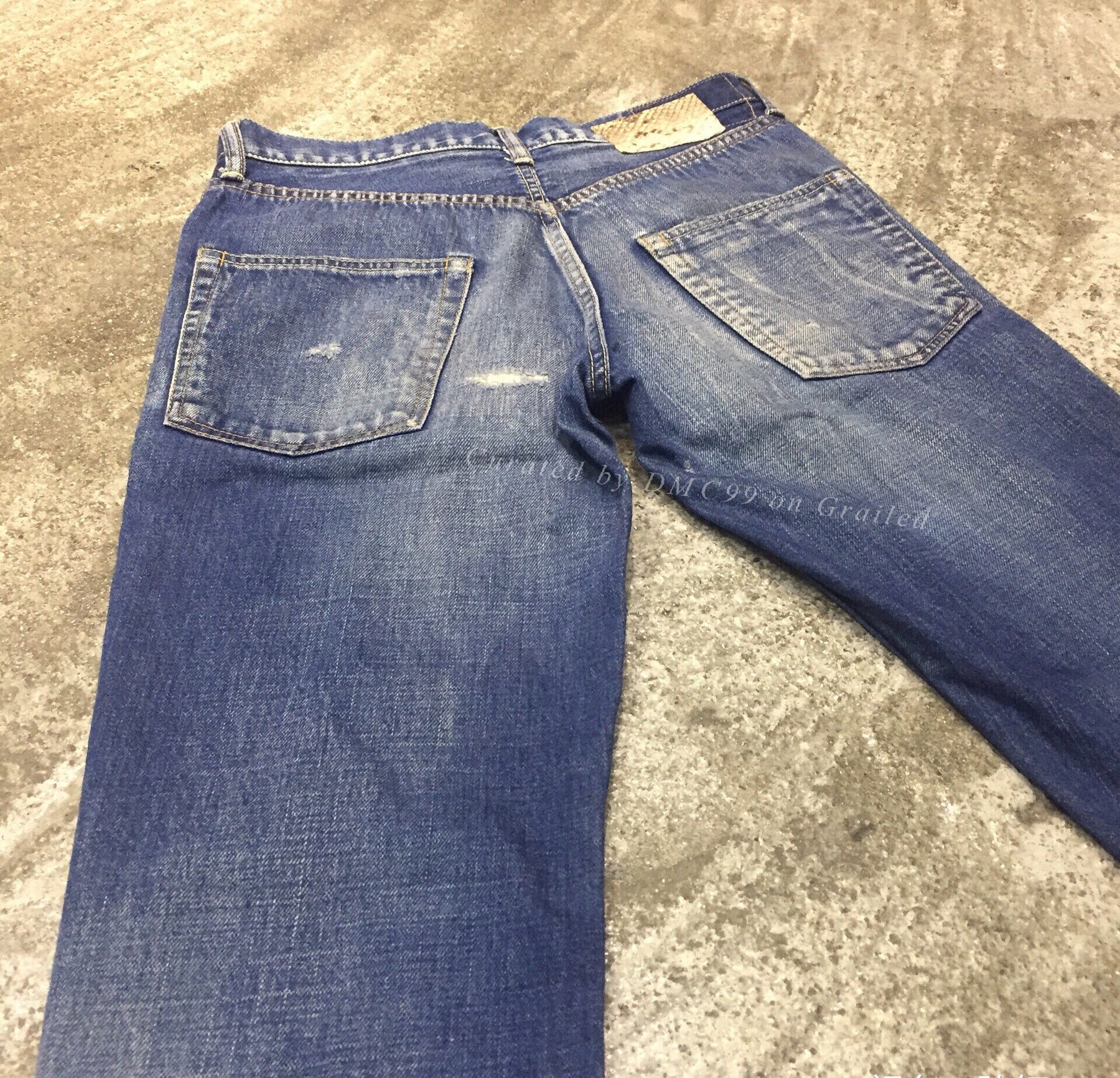 Visvim Social Sculpture Damaged-5 03D5 Jeans