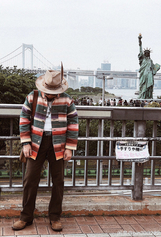 RRL Rainbow Southwestern Jacket