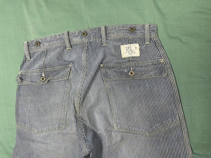 RRL Vintage Striped Work Pants