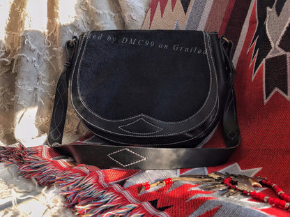RRL Ralph Lauren Leather Messenger Bag