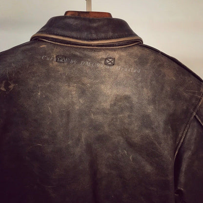 RRL A2 Vintage Horsehide Jacket