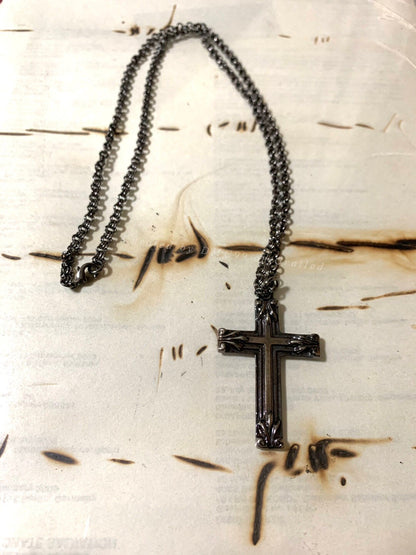 Undercover Trash UC Large Cross Necklace