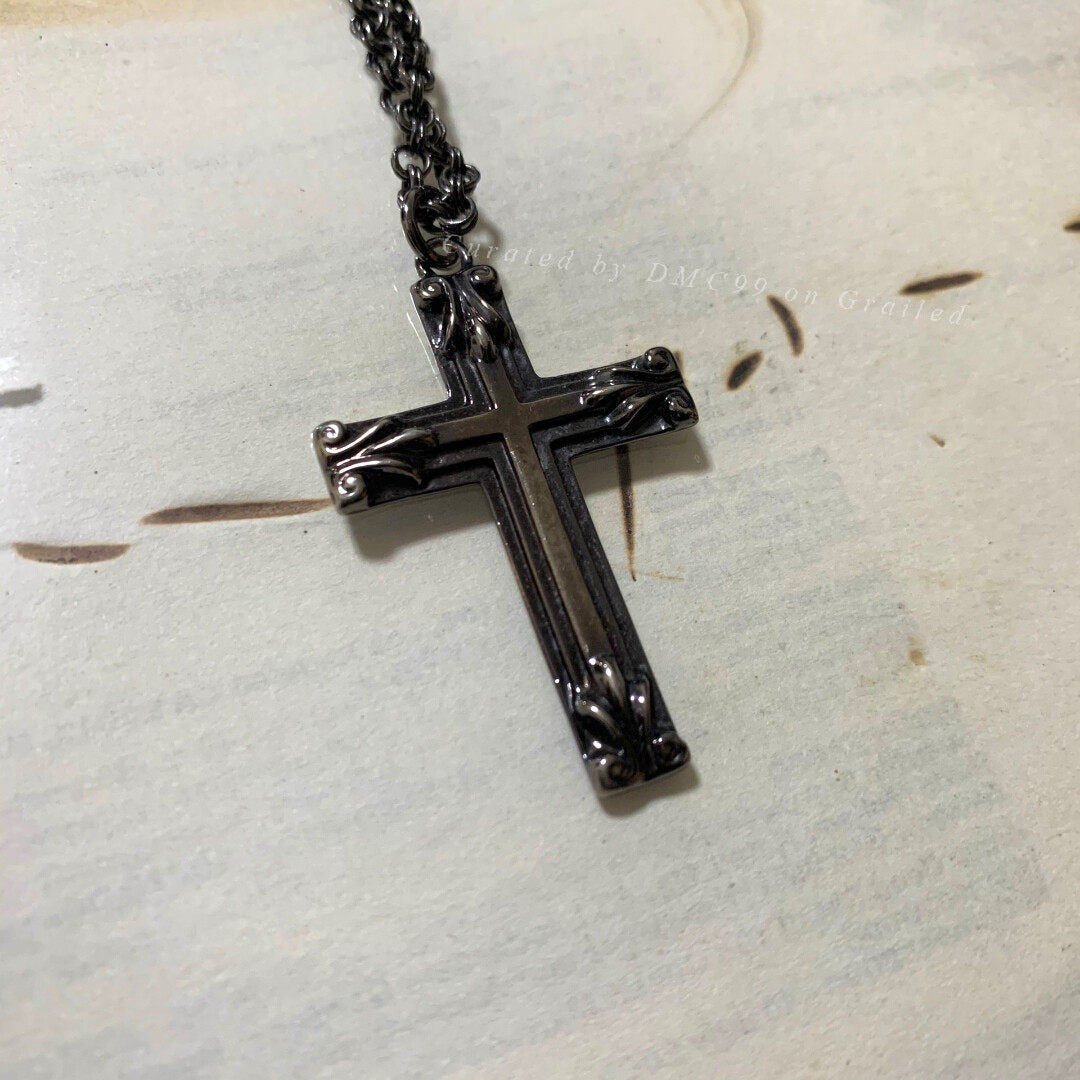 Undercover Trash UC Large Cross Necklace
