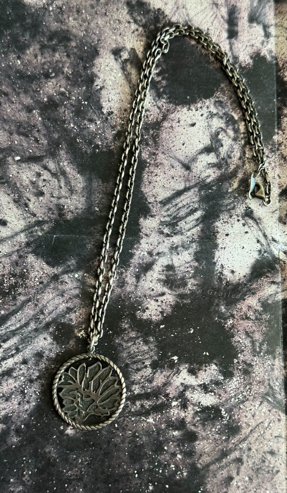 Undercover 03SS Scab Pendant Necklace