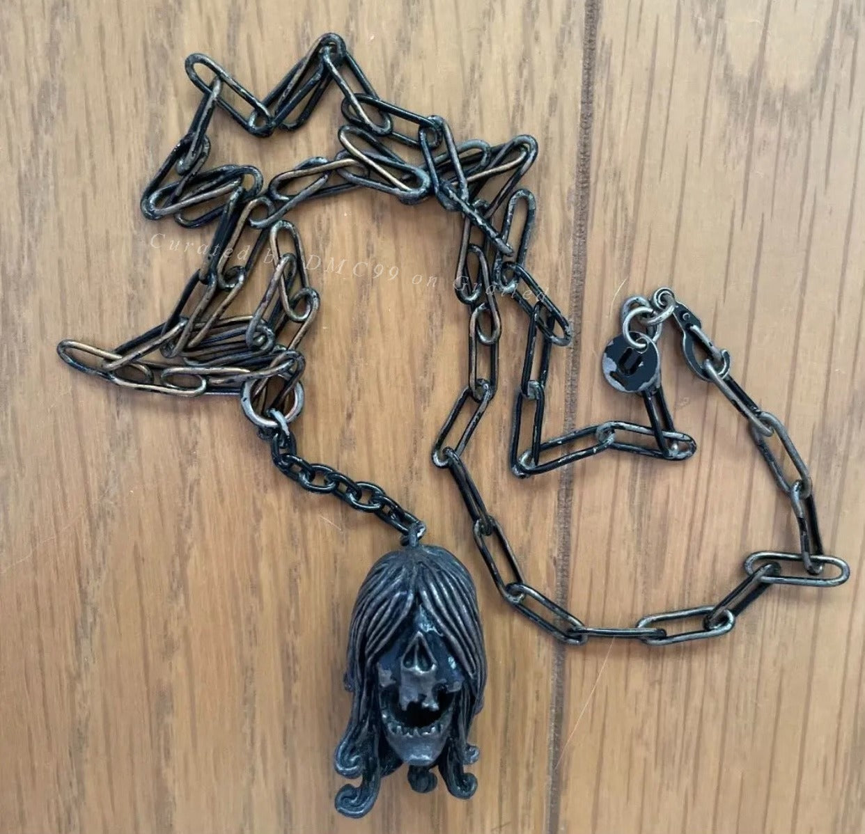 Undercover Vintage Skull Pendant Necklace