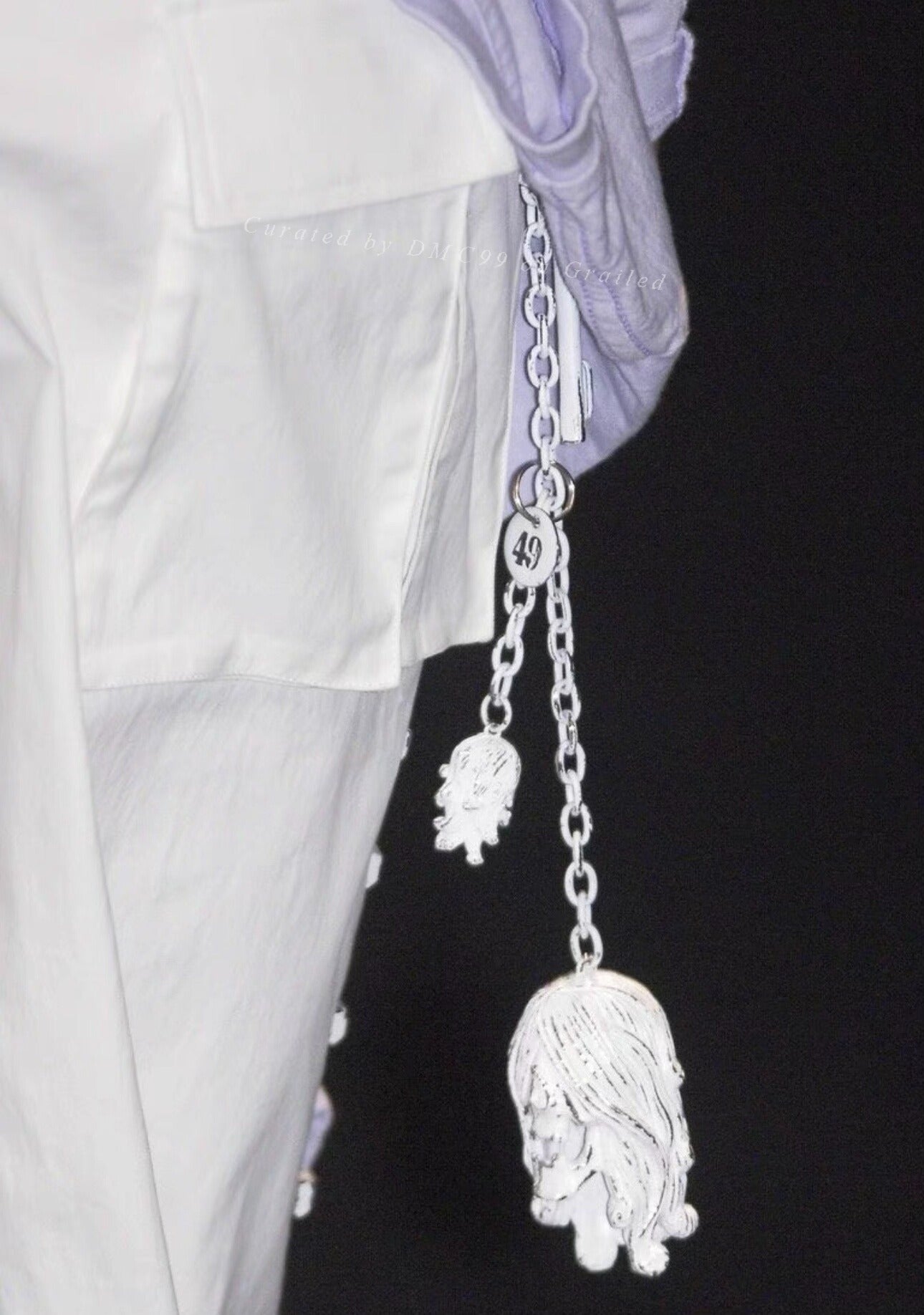 Undercover Vintage Skull Pendant Necklace