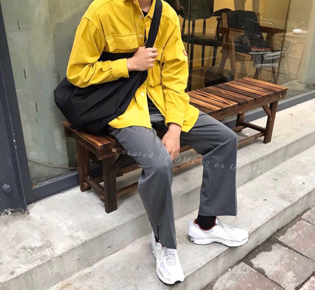 Cavempt 17 Yellow Corduroy Shirt