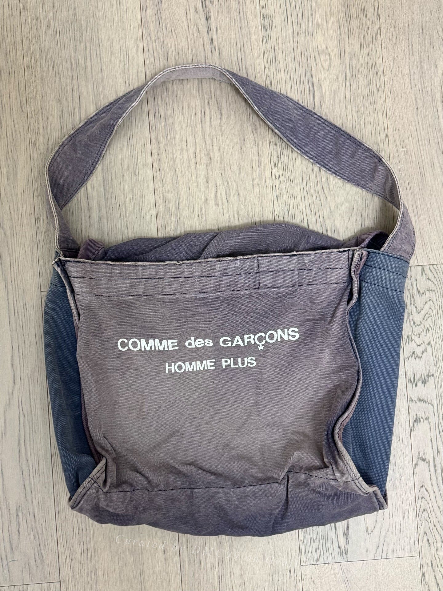 Comme des Garçons Washed Messenger Bag