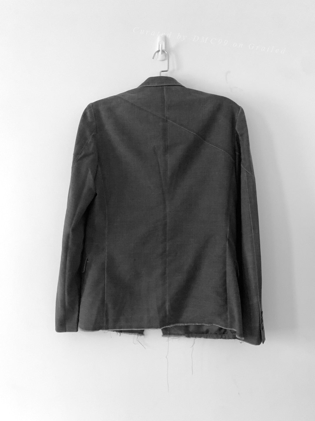Undercover Wool Spliced Cut Trousers