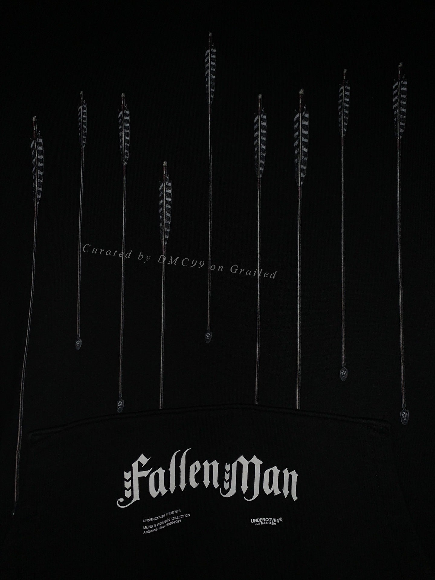 Undercover Fallen Man Arrow Hoodie