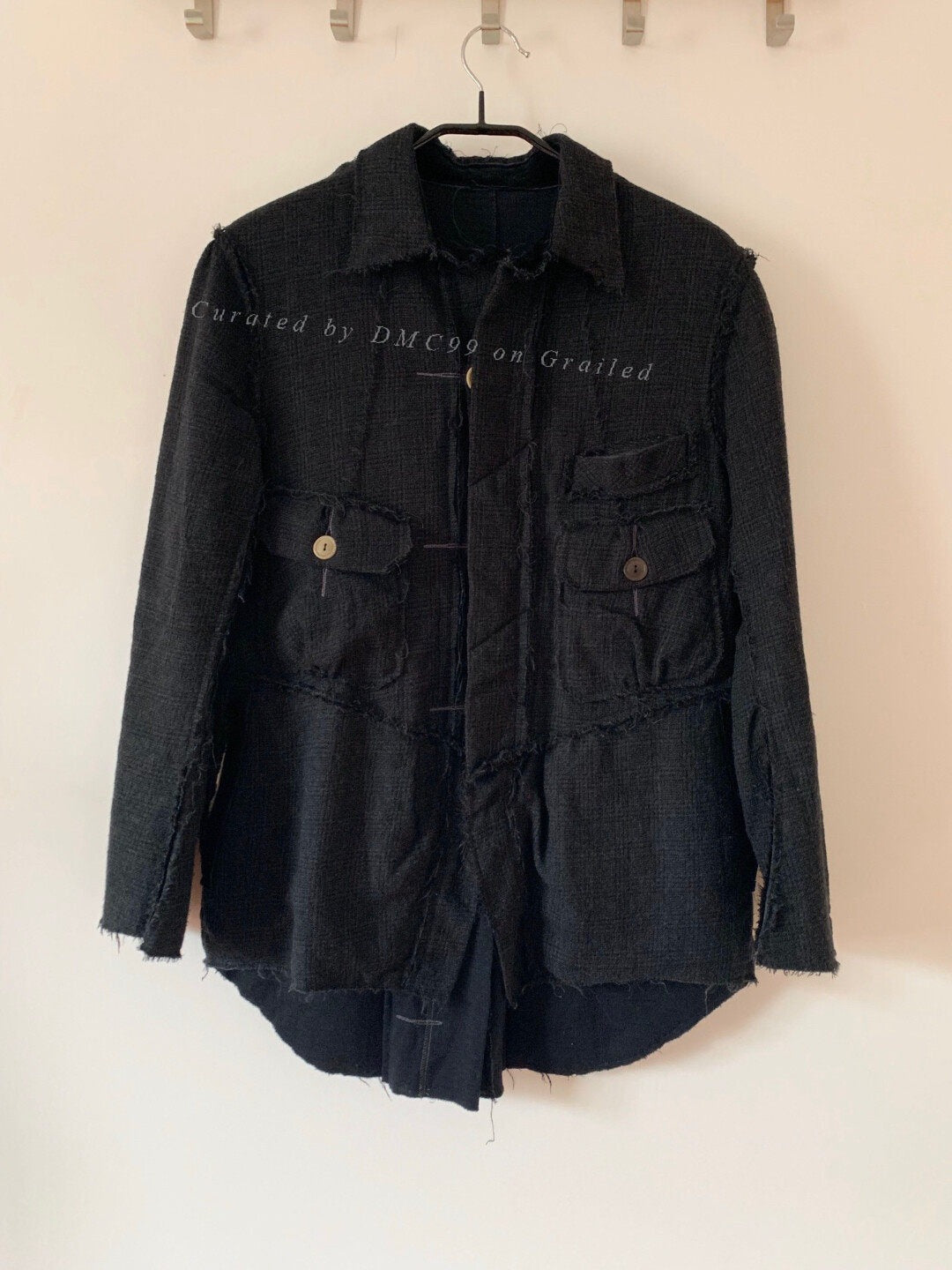 The Soloist Frayed Deconstructed Blazer