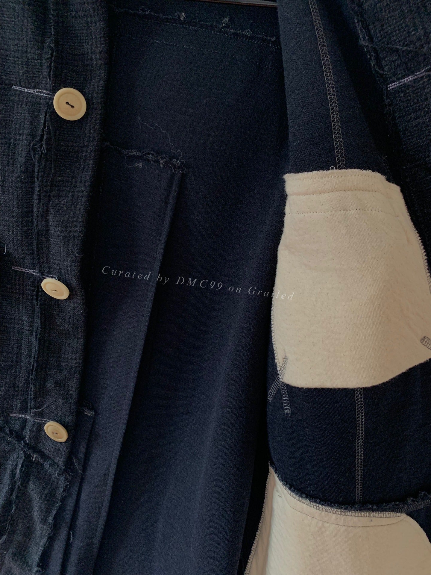 The Soloist Frayed Deconstructed Blazer