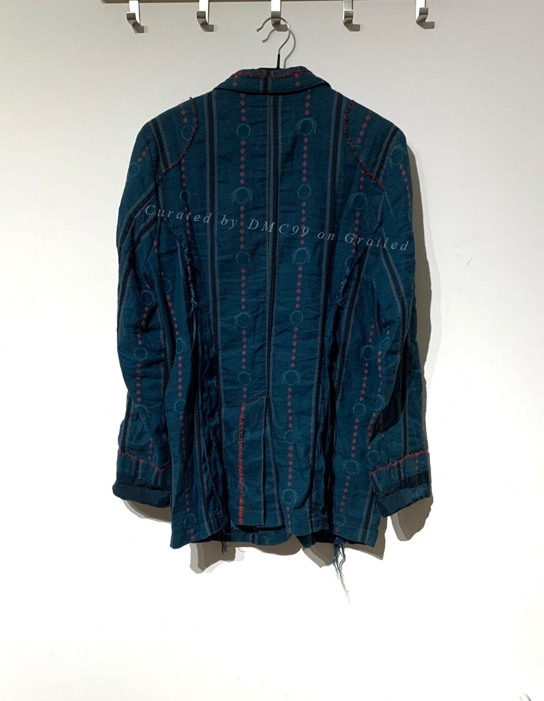 Undercover 03ss Scab Distressed Patch Suit Jacket