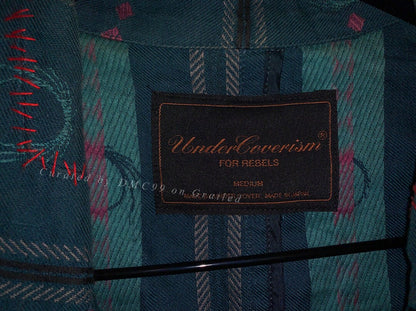 Undercover 03ss Scab Distressed Patch Suit Jacket