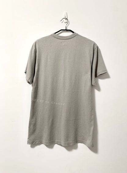 Undercover Velvet Skull Print Short Sleeve Tee