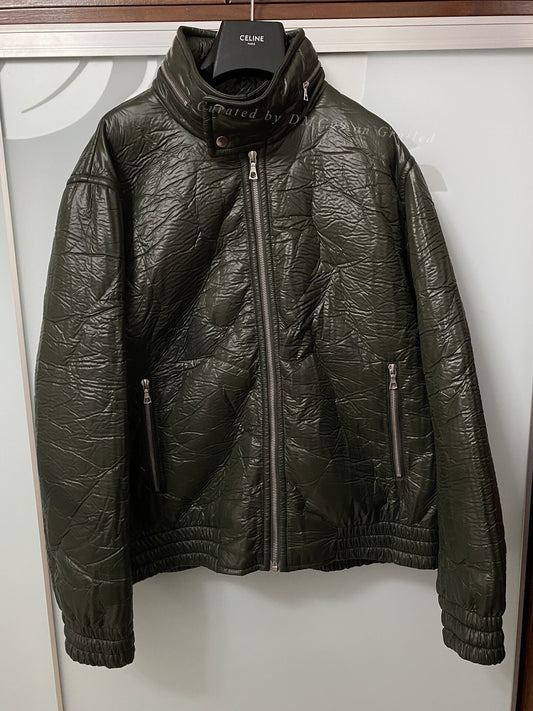 Dries Van Noten Pleated Bomber Jacket