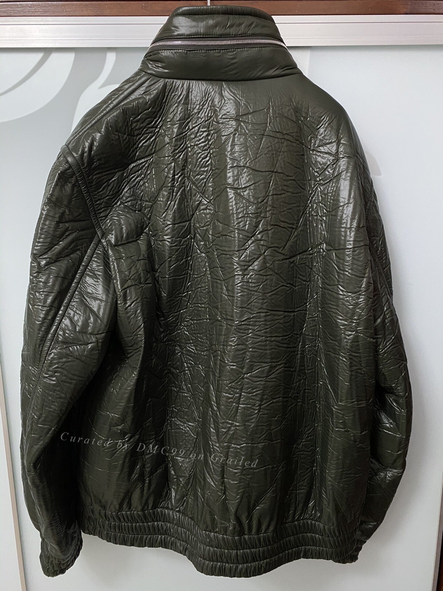 Dries Van Noten Pleated Bomber Jacket