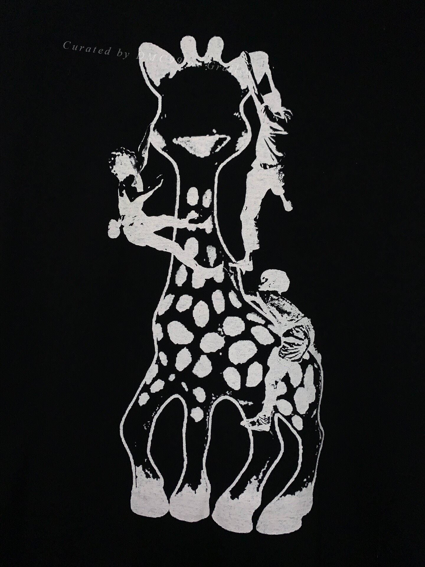 Undercover Monster Print Short Sleeve Tee