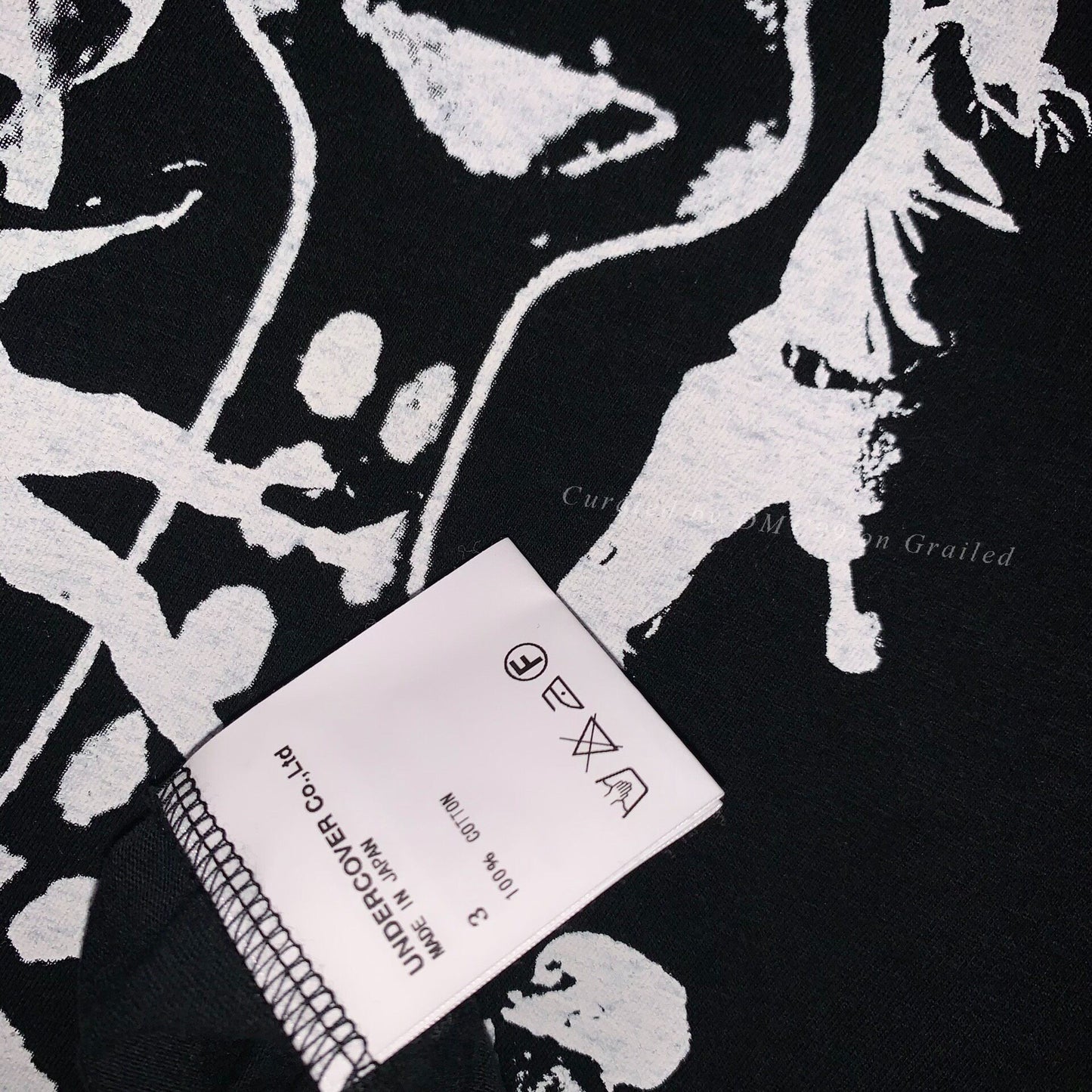 Undercover Monster Print Short Sleeve Tee