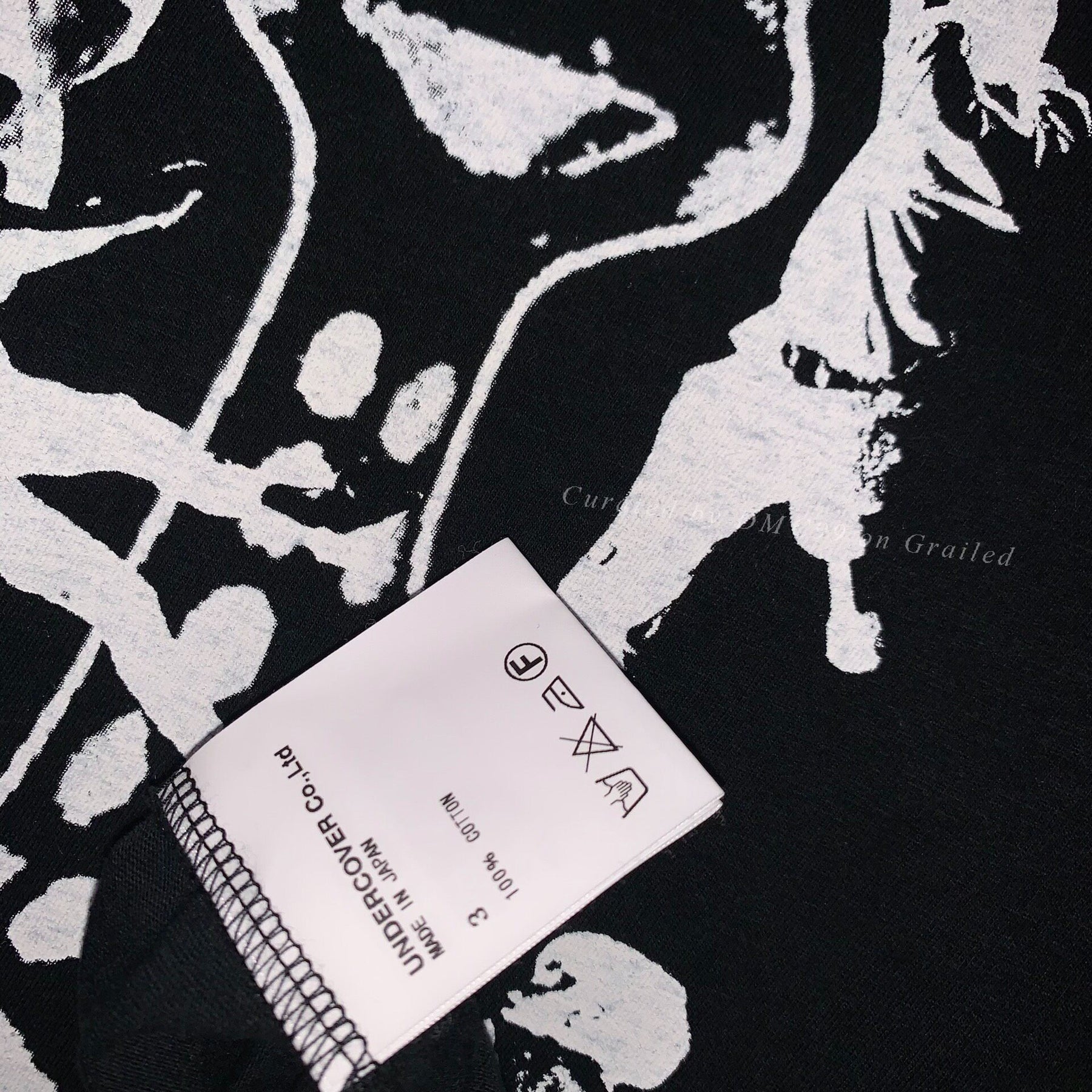 Undercover Monster Print Short Sleeve Tee