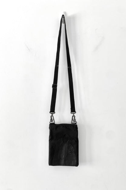 Undercover Vampire Embroidery Nylon Crossbody Bag