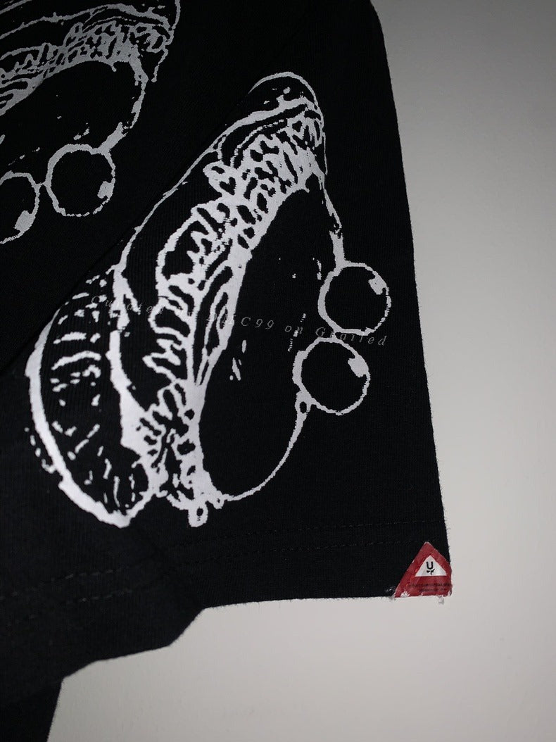 Undercover All-Over Hamburger Print Tee