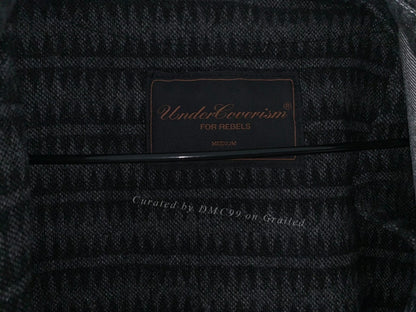 Undercover 02AW Skeleton Washed Denim Jacket