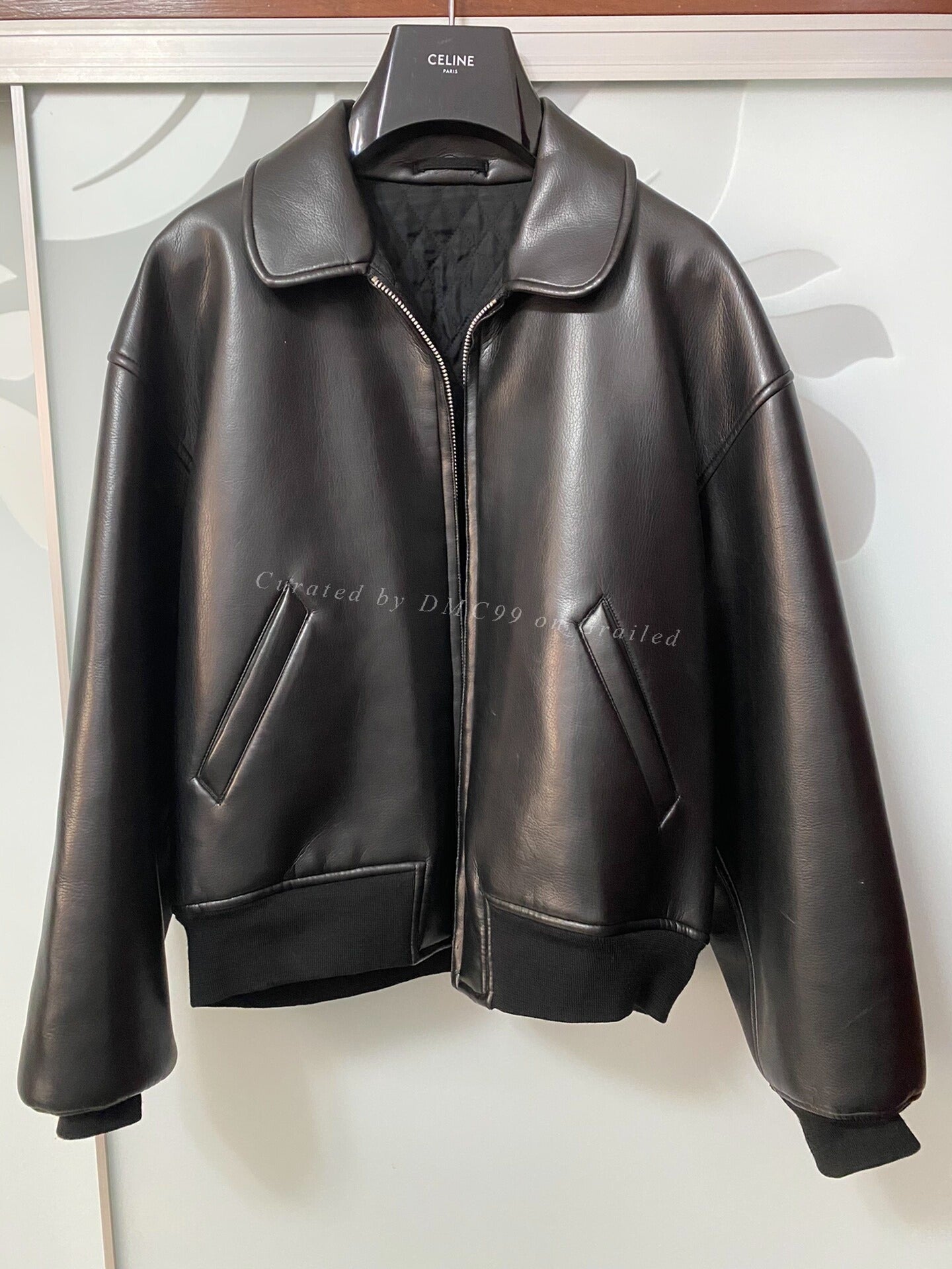 Comme des Garcons Homme Plus 1989 Leather Jacket