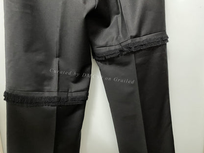 Namacheko 18SS Wool Fringe Wide-Leg Pants